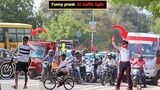 Funny prank at traffic light || Prank video || Funny Prank