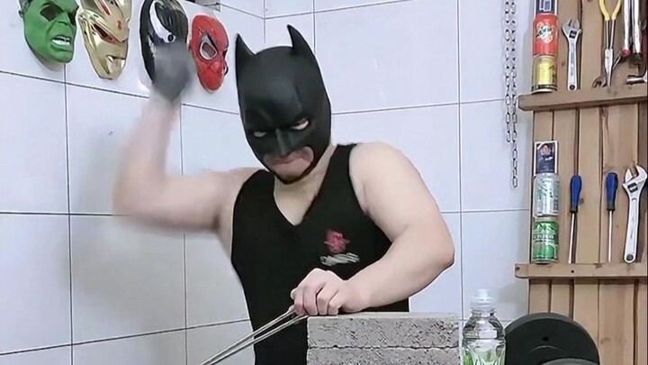 You might also be able to: Chop watermelons and coconuts, Batman and Cowboy