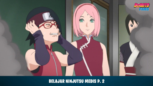 Momen Lucu Saat Belajar Ninjutsu Medis! Sarada Membakar Ikan! | Boruto Ep. 152