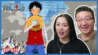 3D2Y?! LUFFY'S MESSAGE | One Piece Episode 511 Couples Reaction & Discussion