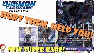 1st Ever Gulfmon is Mean & Awesome! New Super Rare! (Digimon TCG News - Digital Hazard (EX2))