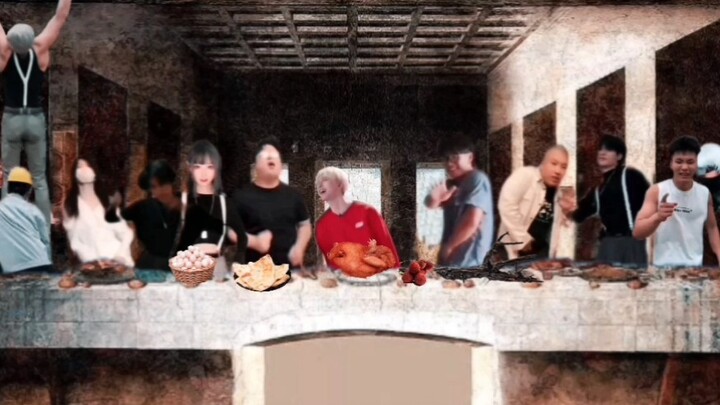 "One of you betrayed me" Cai Xukun had dinner with the twelve disciples for the last time.