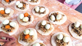 VIETNAM STREET FOOD - FRIED BAO ที่น่าตื่นตาตื่นใจในไซง่อน เกี๊ยวทอดไข่เค็ม
