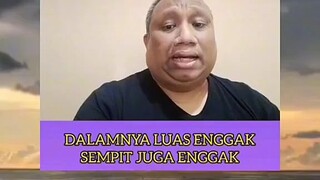 apakah kalian mengerti apa yang dimaksud om botak ini??...