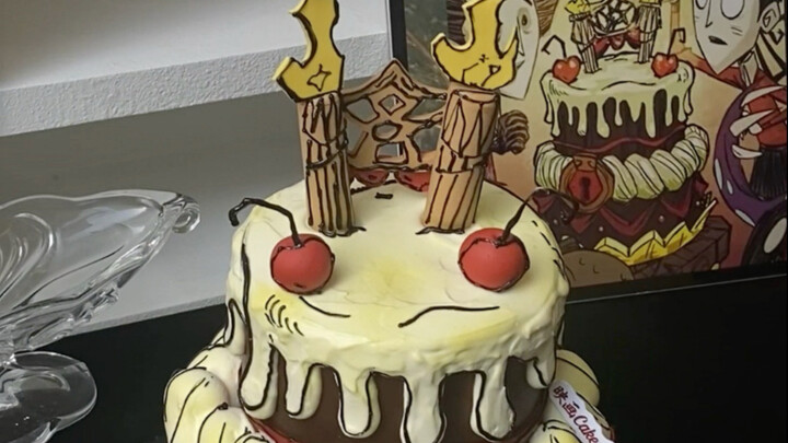 A sharing of the process for crafting a cake box in Don't Starve～