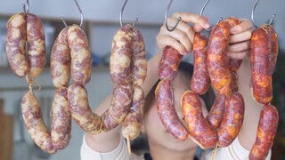 Four jin of pork and two sausages—what kind of family would dare eat like this?