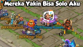 Beginilah Jika Lords Bantai Ketemu Dengan KING HAJI Dan Wolf BaziL Titan Legendaris | Lords Mobile