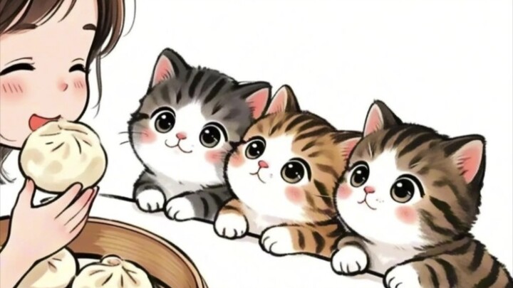 全世界都会喜欢可爱萌萌哒的小猫咪吗