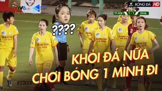 Choáng với pha DỖI TRỌNG TÀI không thèm đá nữa có 1-0-2 l HAGL cũng góp mặt