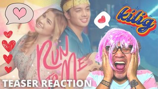 Run To Me Official Teaser | Starring KD Estrada and Alexa Ilacad | REACTION VIDEO