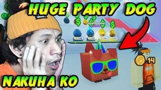 Owned A Huge Party Dog (140 Exist Only) Anime Update Sa Pet Simulator X | Roblox