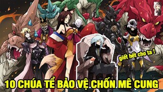 Top 10 Chúa Tể Bảo Vệ Chốn Mê Cung Ramiris, Người Mạnh Nhất Là Ai ? | Slime Datta Ken