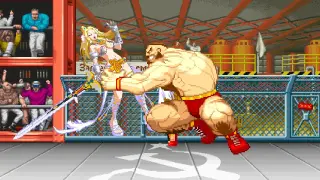 MUGEN Street Fighter：Solange VS Zangief