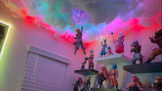 When you have a whole room of Dragon Ball figures