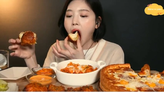 Gà rán Gô Chu, pizza Chi Ca Gô, gà viên 3 #amthuc