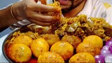 Mouthwatering Mukbang Delight Spicy Oil Tiger Skin Eggs