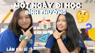 MỘT NGÀY ĐI HỌC HÀNG NGÀY CỦA MÌNH