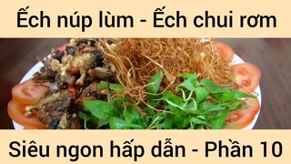 Ếch núp lùm - Ếch chui rơm siêu ngon hấp dẫn #10