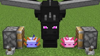 ender dragon + axolotl = ???