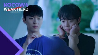 Choi Hyun Wook teaches Park Ji Hoon how to fight l Weak Hero Class 1 Ep 5 [ENG SUB]