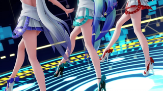 MMD ด้วยรักที่มั่นคง Miku Teto Haku (Japan / EN sub) 4K UHD