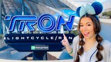 I RODE TRON BEFORE IT OPENS! Full Ride POV, Queue, and Review 🥏