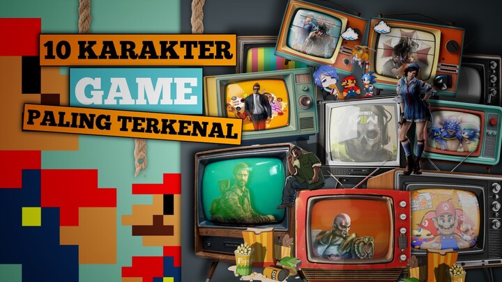 10 Karakter Game Paling "IKONIK & TERKENAL"