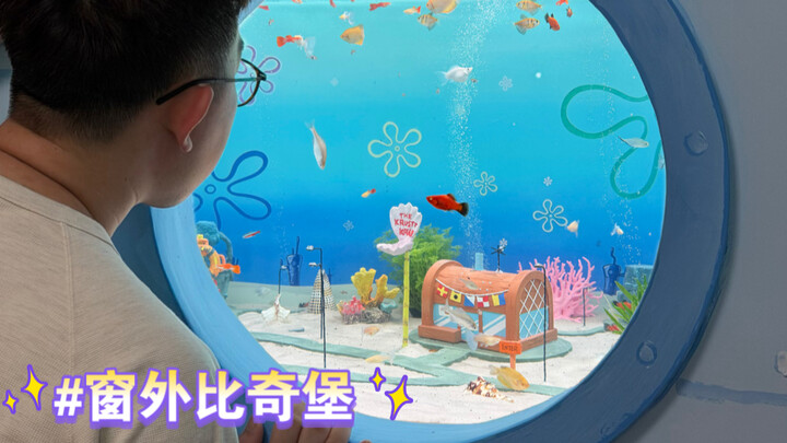 Butuh waktu setengah bulan, aku berhasil memindahkan Bikini Bottom yang sesungguhnya ke dalam rumahk