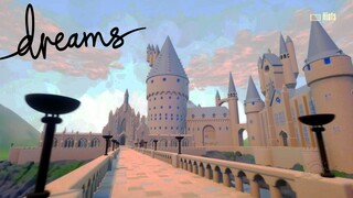 Dreams PS4 - INCREDIBLE Hogwarts Castle in Dreams (Dreams Gameplay)