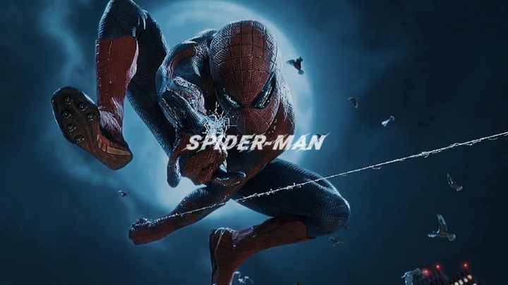 Impeccable motion design ceiling, The Amazing Spider-Man yyds!