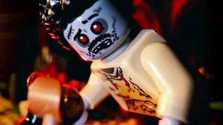 [60 frames smooth] Lego x Biohazard apocalypse smooth stop-motion animation | Homemade AI frame-fill