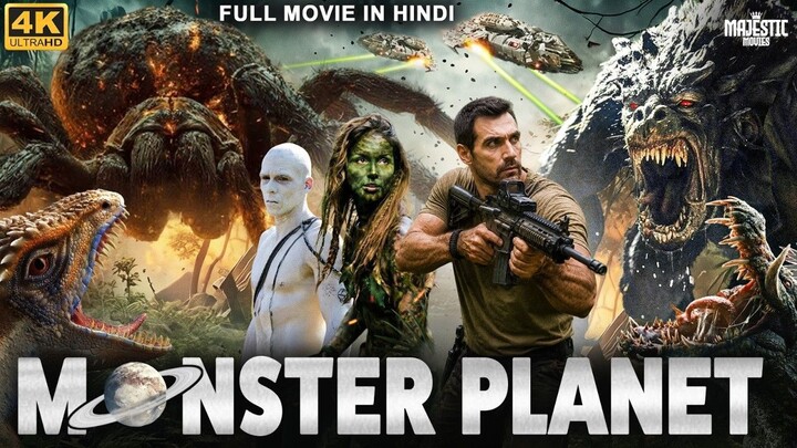 MONSTER PLANET Full Hollywood Action Movie Hindi Dubbed | Sci-Fi Movie