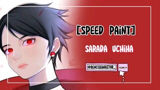 [Speed paint] sarada uchiha