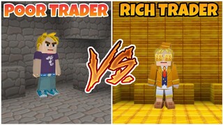 🔴POOR TRADER VS RICH TRADER IN SKYBLOCK -BLOCKMAN GO SKYBLOCK