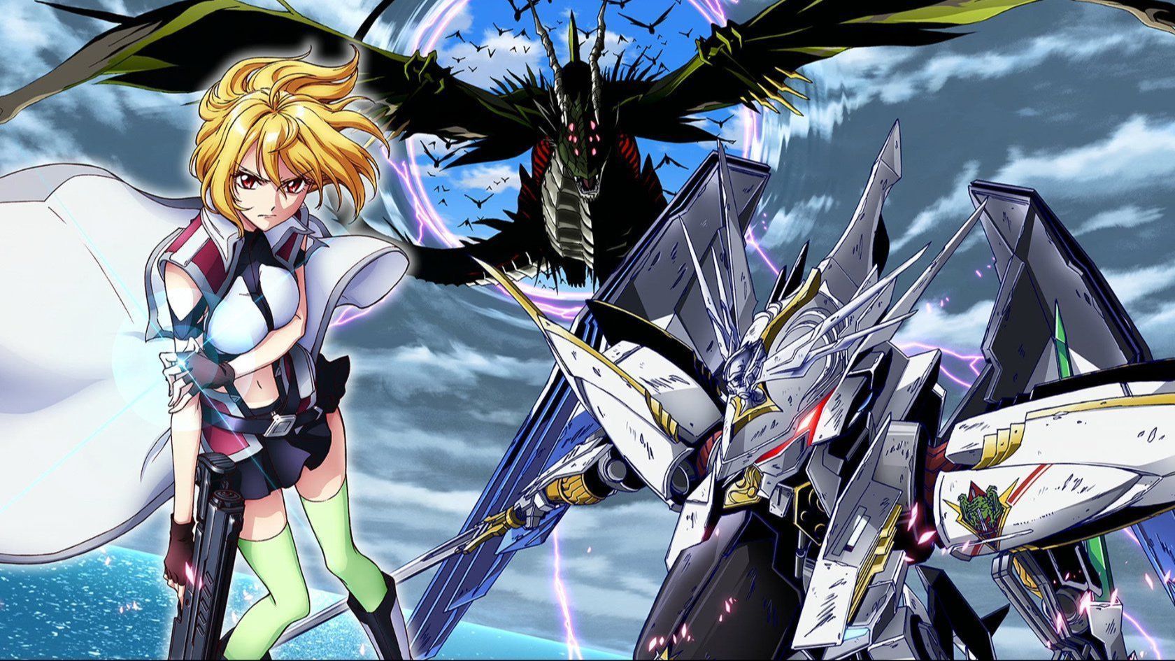 Cross Ange - Tenshi to Ryuu no Rondo EP 01 [Thai Sub] - BiliBili