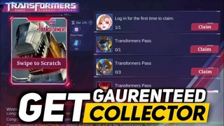 GET GAURENTEED TRANSFORMER SKIN IN 10 DRAWS | TRANSFORMER 2ND BATCH EVENT | MLBB X TRANSFORMER EVENT