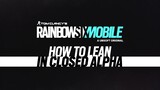 Lean Mechanic in Rainbow Six Mobile Closed Alpha