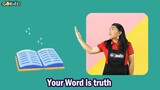 YOUR WORD IS TRUTH | Kids Praise and Worship Song | Sunday School Song | Happy Kids Song