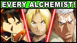 All 27 Alchemists and Their Powers Explained! | FMAB + Fullmetal Alchemist 2003 Every Alchemy Power