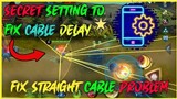 •How to Fix Cable delay of Fanny! 💯 working🔥|Mc Gaming