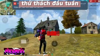 Thử thách đầu tuần #hotfreefire #fungame #hotgame #hotgamemobie