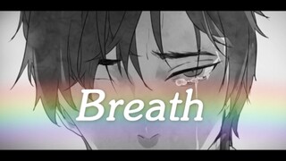 【落不下/手书】breathe /vi.breathe; breathe; sober up; <literary> whisper, say softly