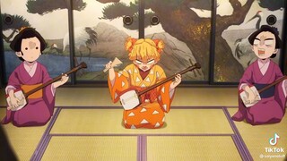 when zenitsu played shamisen ✨#God Mode