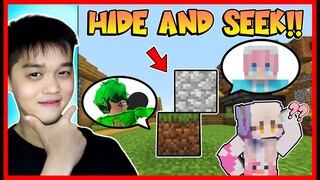 HIDE & SEEK !! TAPI KITA BERUBAH MENJADI BLOCK DAN ITEM !! Feat @darlunggaming1412  Minecraft