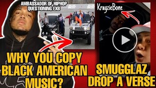 EX BATTALION SINABIHANG GAYA GAYA NG ISANG AMERICAN HIPHOP AMBASSADOR| SMUGGLAZ DROP A VERSE