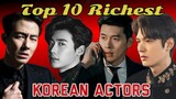 TOP 10 Highest Paid Korean Drama Actor 🌟 2020