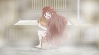 I forgot to lock the door when I was taking a shower, and my husband saw me...