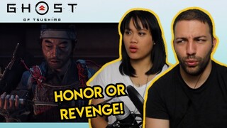 Ghost of Tsushima Official Trailer Reaction! | Couple Reacts