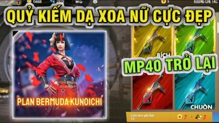 [Free Fire] Quỷ Kiếm Dạ Xoa Nữ Cực Đẹp Chuẩn Bị Ra Mắt, Vòng Quay Chế Tác Mp40 Trở Lại,Shop Huyền Bí