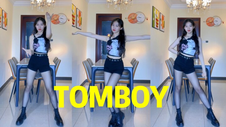 Giả vờ là một cô gái nóng bỏng｜(G)I-DLE —— Bản cover vũ đạo hơi nóng bỏng của TOMBOY (gương)